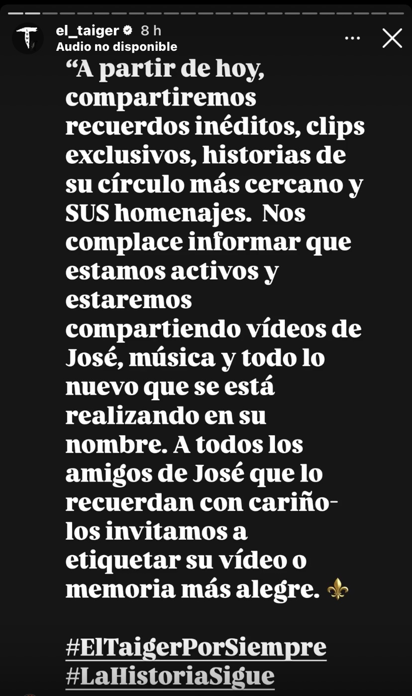 El legado de El Tiger continúa vivo en sus familiares, amigos, y todos aquellos que amaron su música 
