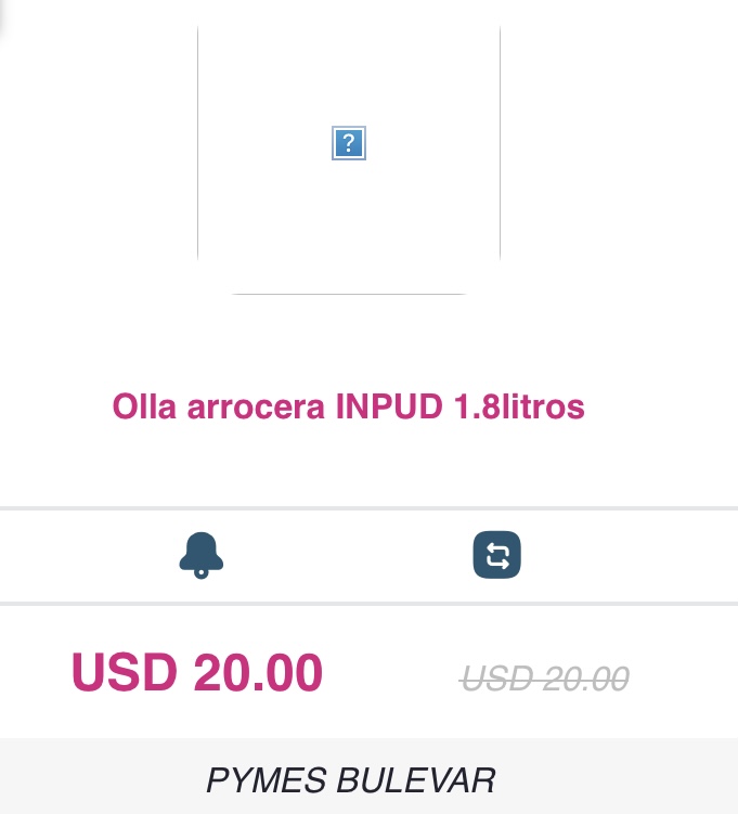 Captura de pantalla hecha de Pymes Bulevar