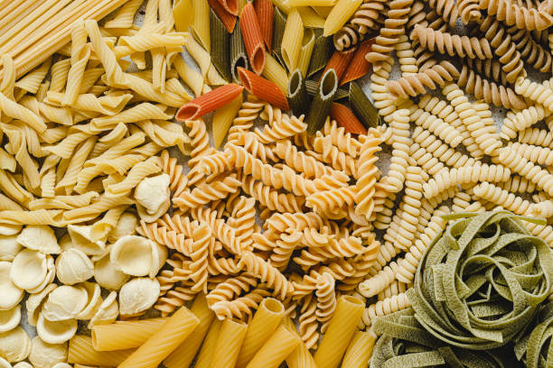 Pastas en diversas formas