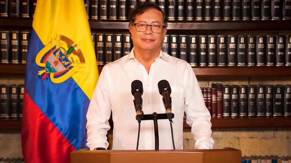 Gustavo Petro, presidente colombiano 