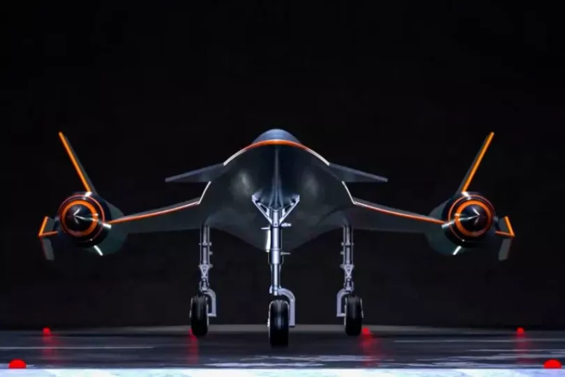 Avión supersónico