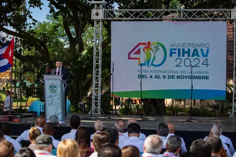 Inauguración de FIHAV 