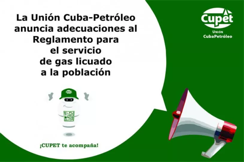 Autoridades cubanas anunciaron cambios en el reglamento para el servicio de gas licuado para la población