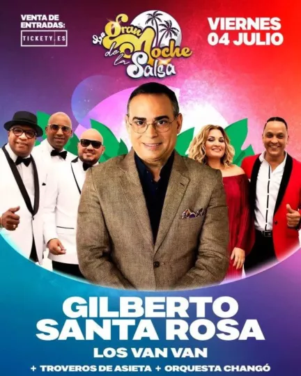 Los Van Van y Gilberto Santa Rosa se unirán en concierto 