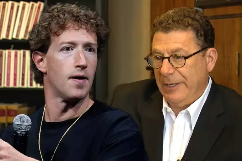 El CEO de Mark Zuckerberg y el abogado Mark Steven Zuckerberg, que demanda a Meta por haber bloqueado su cuenta de Facebook varias veces por supuesta suplantación de identidad. GETTY/ WTHR