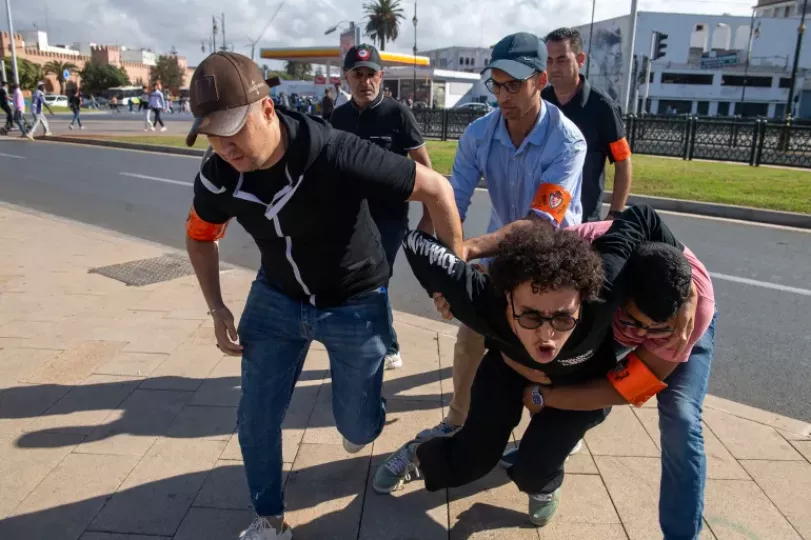 Protestas en Marruecos