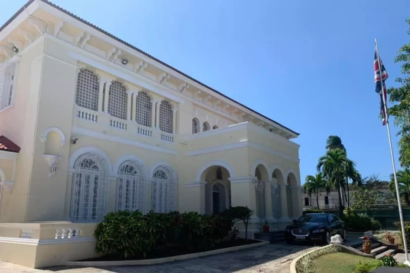 Sede de la Embajada de Reino Unido en La Habana.