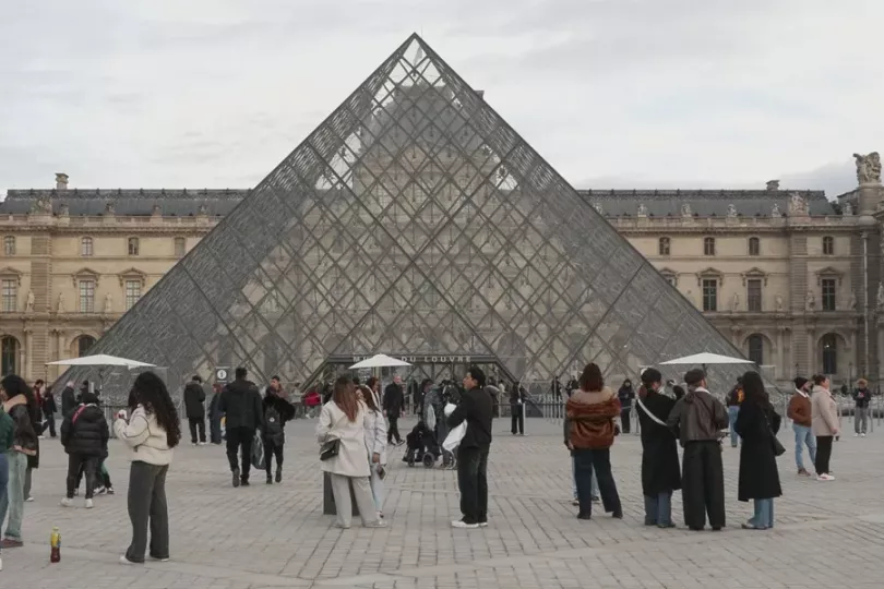 Museo del Louvre en París, Francia.