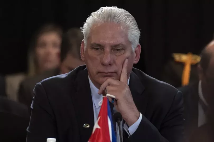 Foto de archivo del presidente cubano Miguel Díaz-Canel Bermúdez.