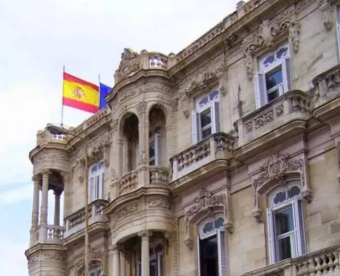 Consulado de España en La Habana. 
