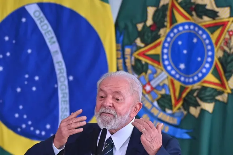 El presidente de Brasil, Luiz Inácio Lula da Silva.