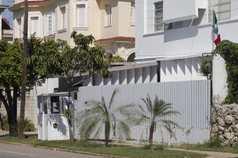 Consulado de México en La Habana, ubicado en Miramar, Playa.