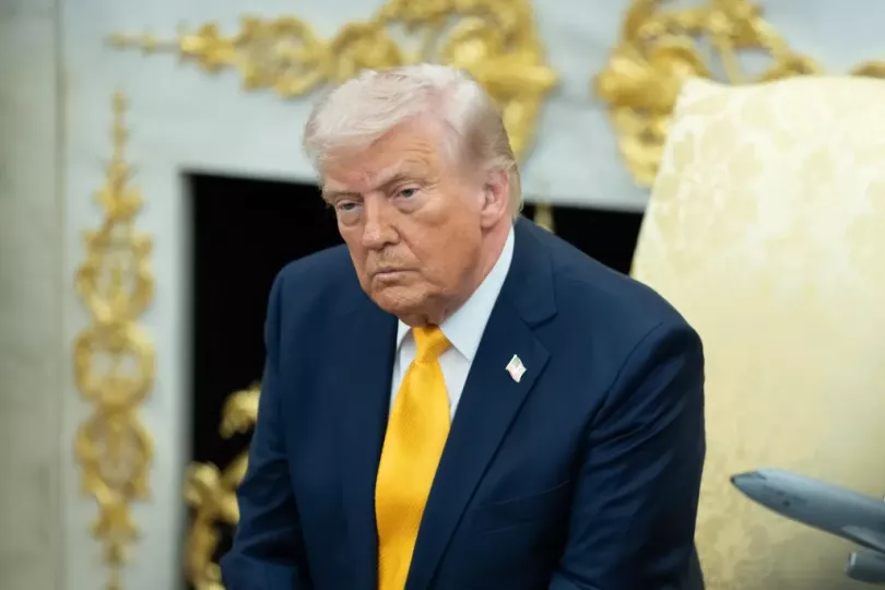 Foto de archivo del presidente estadounidense, Donald Trump.