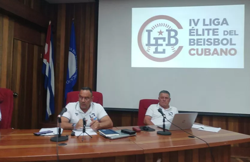 Logo de la IV Liga Élite del Béisbol Cubano