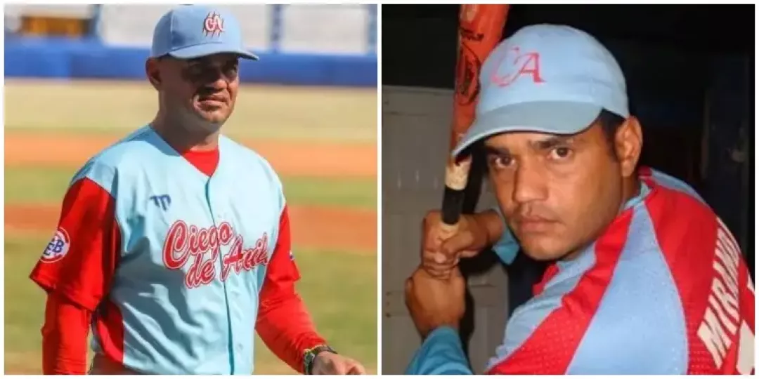 Fotografía del fallecido Danny Miranda, expelotero y exdirector del equipo de béisbol de Ciego de Ávila.