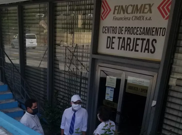 Imagen de archivo de Fincimex, centro de procesamiento de tarjetas.