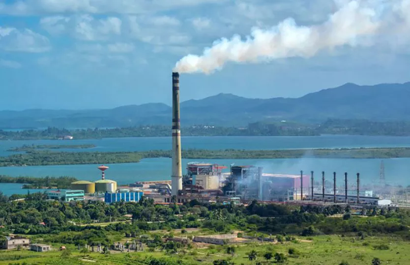 Imagen de la Termoeléctrica de Felton.