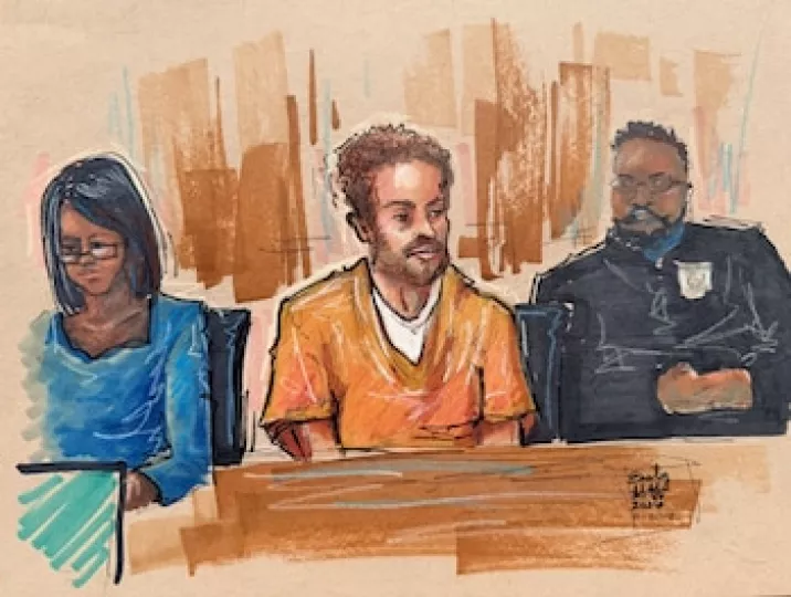 El acusado Cole Tomas Allen, detenido tras el incidente en la cena de corresponsales de la Casa Blanca.