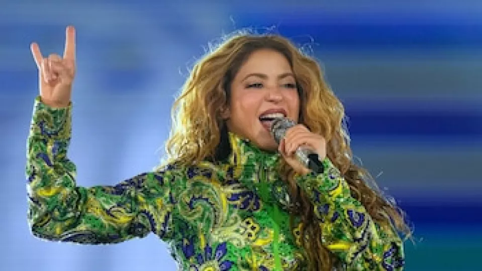 Shakira en un evento público