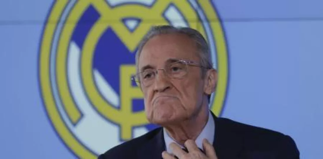 Florentino Pérez, presidente del Real Madrid.