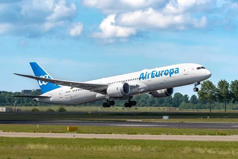 Avión 787 Dreamliner de Air Europa.