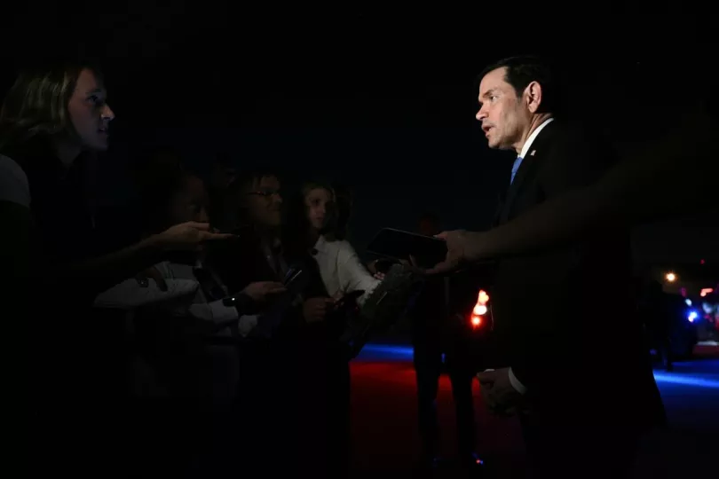 Marco Rubio en Maryland, el 19 de julio.
