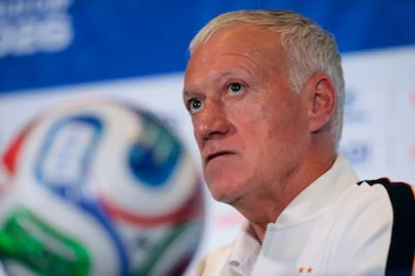 Didier Deschamps durante su etapa como seleccionador de Francia.