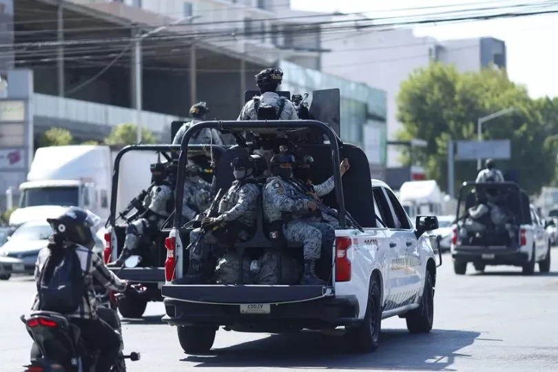 Fotografía relacionada con las operaciones contra el Cartel Jalisco Nueva Generación.