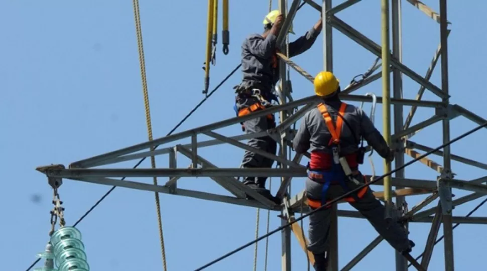 Infografía o imagen representativa de la infraestructura de la Unión Eléctrica de Cuba.