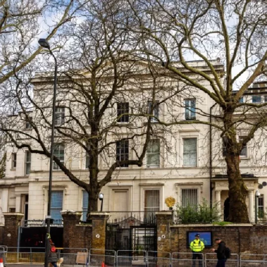 Edificio de la Embajada de Rusia en Londres