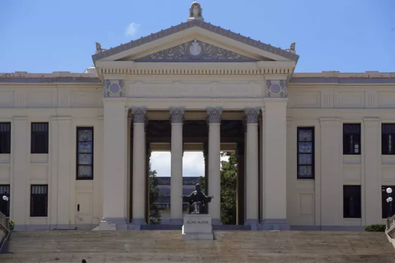 Escalinata de la Universidad de La Habana