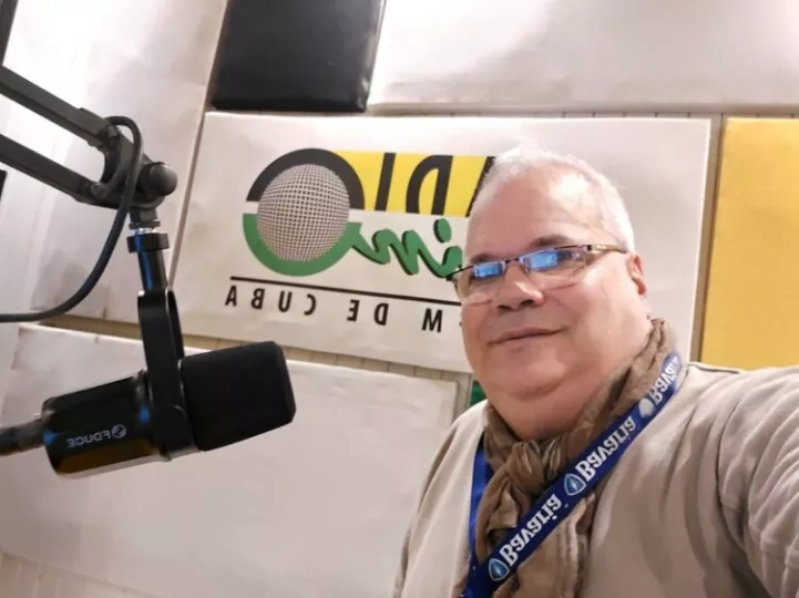 Guillermo Rivero de la Rosa, locutor y conductor de radio cubano.