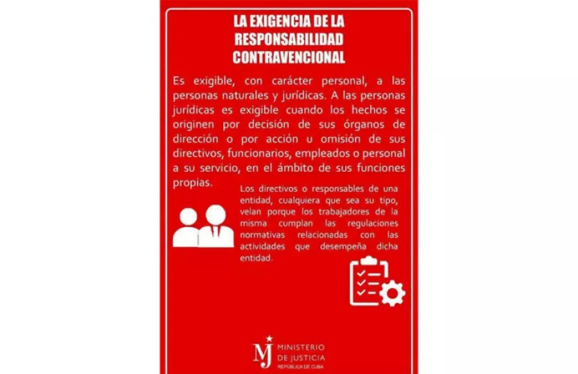 Logotipo y título relacionados con el centenario de Fidel Castro junto al anuncio de la Ley 177.