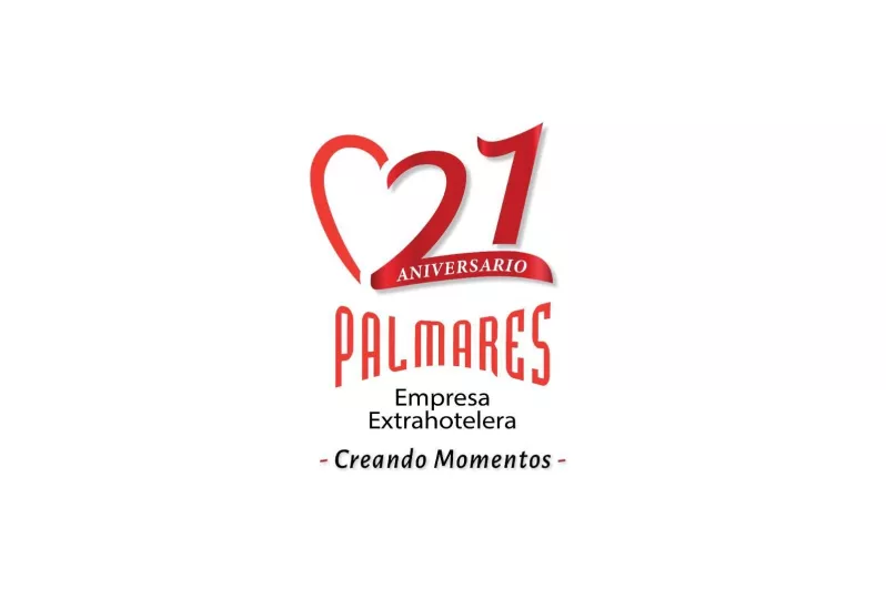Logotipo de la empresa Palmares S.A. sobre un fondo institucional.