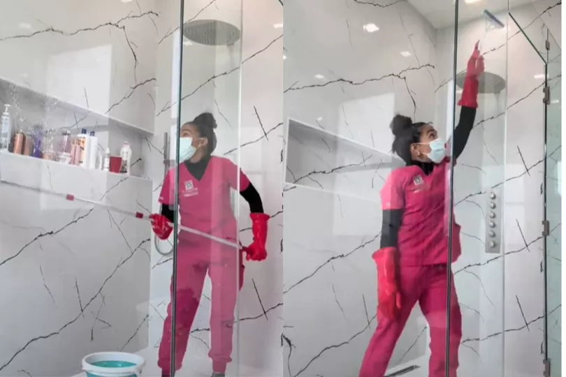 Videos virales de limpieza se convirtieron en la guía práctica para esta mujer que inició sus negocios sin experiencia previa