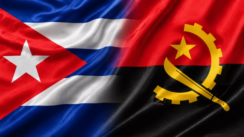 Gráfico financiero representando el estado de la deuda pública de Cuba con Angola.