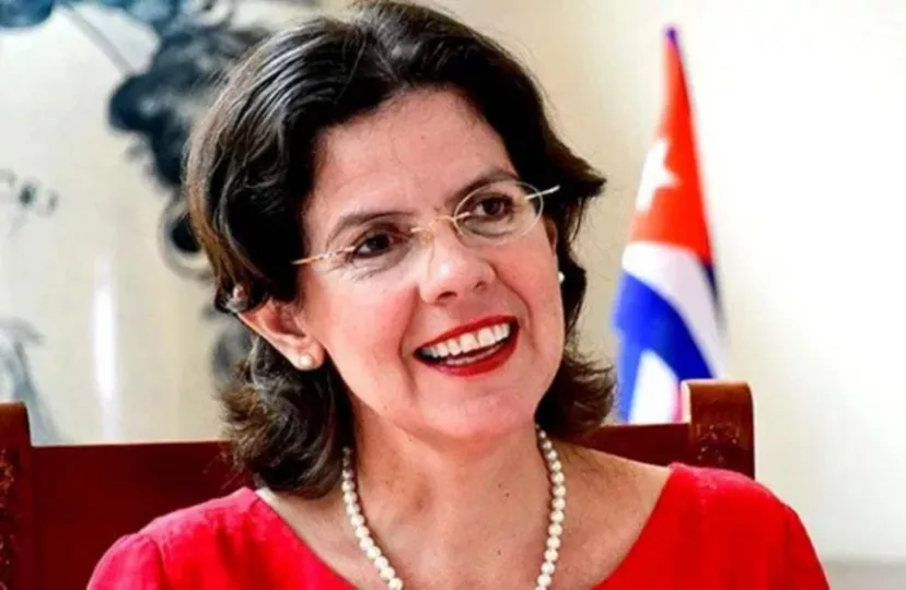 Lianys Torres Rivera, encargada de negocios de la Embajada de Cuba en Washington.