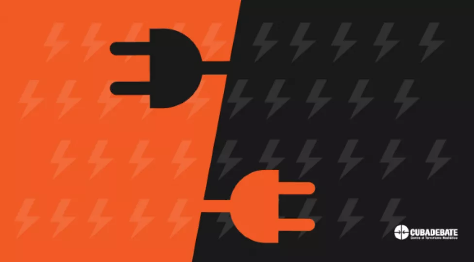 Ilustración sobre las causas de los apagones y la falta de disponibilidad en el sistema eléctrico.