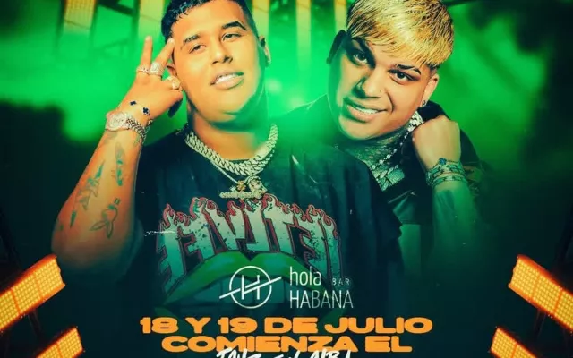 Dany Ome y Kevincito el 13 iniciarán su tour por Cuba.