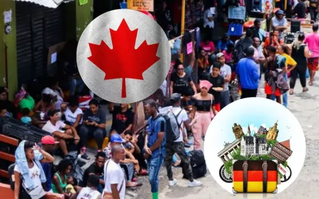 Canadá y Alemania figuran entre los nuevos destinos para los cubanos con el fin de establecerse.