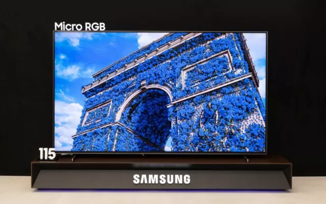 Samsung lanza en Corea su televisor de 30 mil dólares con tecnología Micro RGB