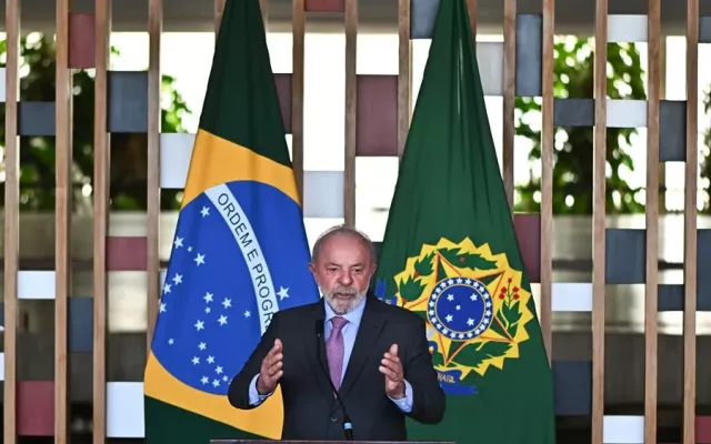 Luiz Inácio Lula da Silva, presidente de la República Federativa de Brasil.