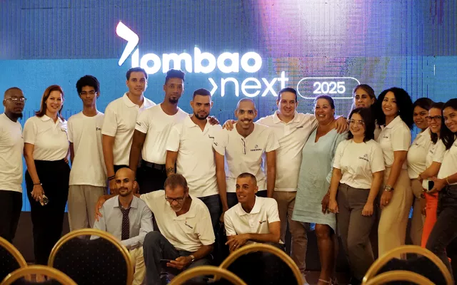 Equipo de Lombao SURL durante el recién realizado evento Lombao Next.