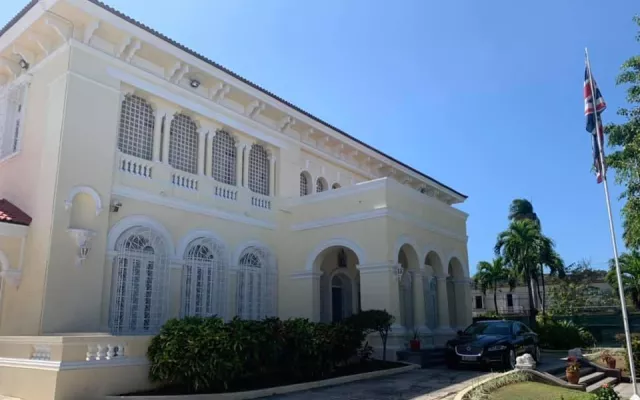Sede de la Embajada de Reino Unido en La Habana.