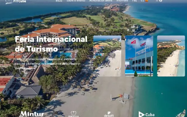 Imagen promocional de la Feria Internacional de Turismo de Cuba (FitCuba) en su edición virtual.