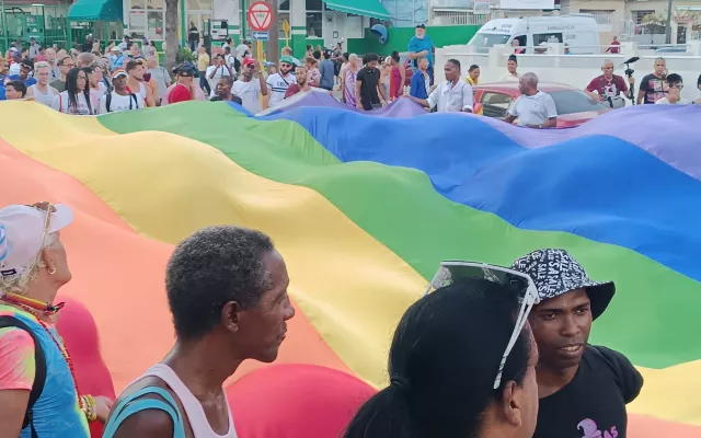 La conga es uno de las actividades más importantes de la Jornada contra la Homofobia y la Transfobia en Cuba.