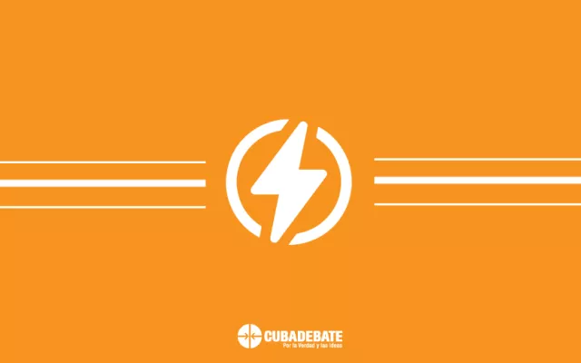 Gráfico o diagrama mostrando la situación del Sistema Eléctrico Nacional en Cuba.