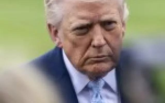 Una imagen del presidente de Estados Unidos, Donald Trump.